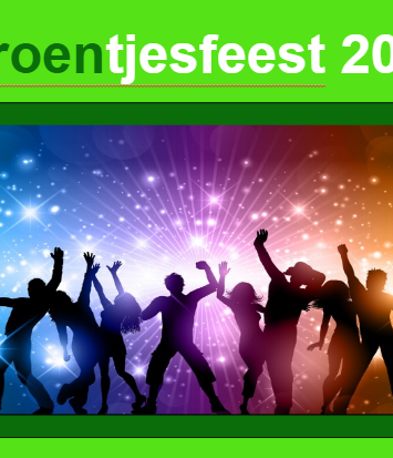 Groentjesfeest Groentjesfeest