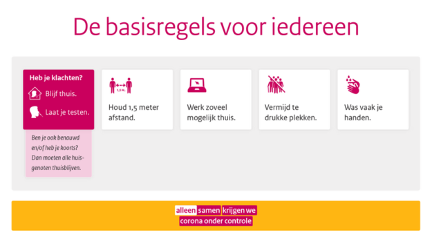 Corona: wanneer blijf je thuis? Corona: wanneer blijf je thuis?
