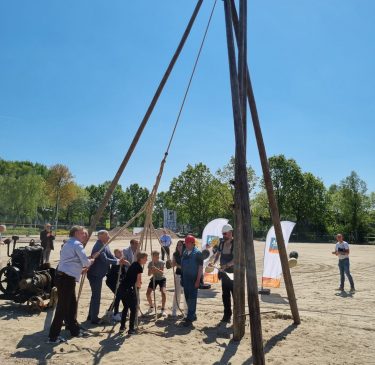 Nieuwbouw: de eerste paal zit in de grond! Nieuwbouw: de eerste paal zit in de grond!