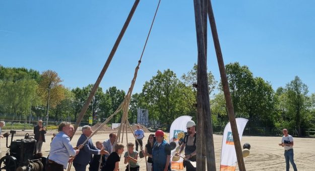 Nieuwbouw: de eerste paal zit in de grond! Nieuwbouw: de eerste paal zit in de grond!