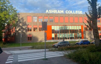 Ashram goed zichtbaar!
