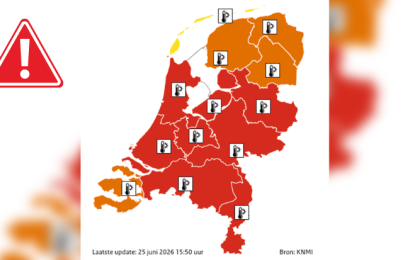 Vrijdag 26 juni: code rood